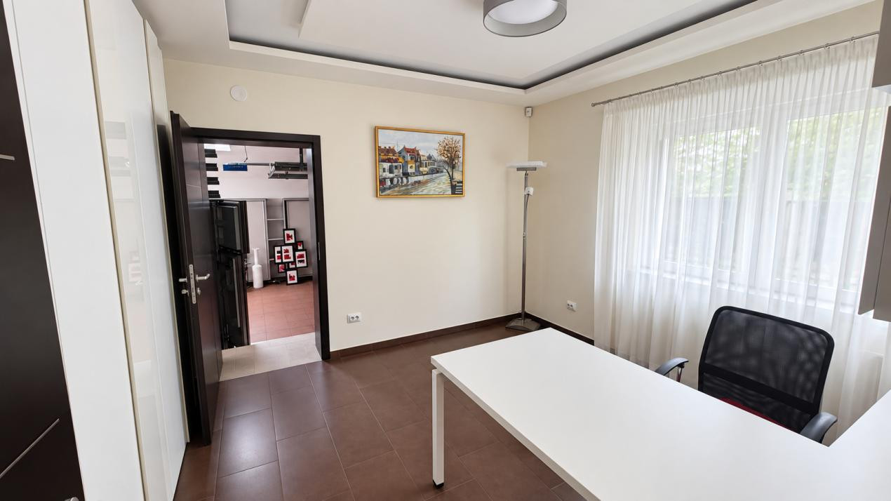 Casă premium de închiriat în Șelimbăr | 2 dormitoare, birou, garaj și facilități