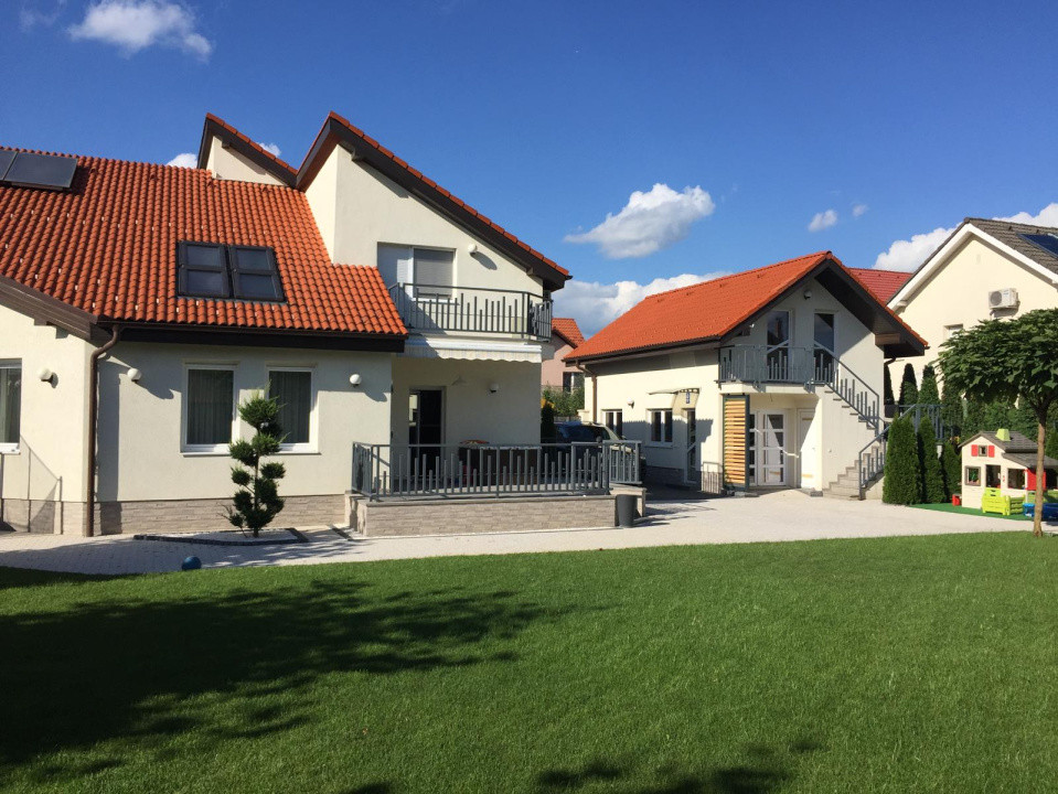 Casă premium de închiriat în Șelimbăr | 2 dormitoare, birou, garaj și facilități