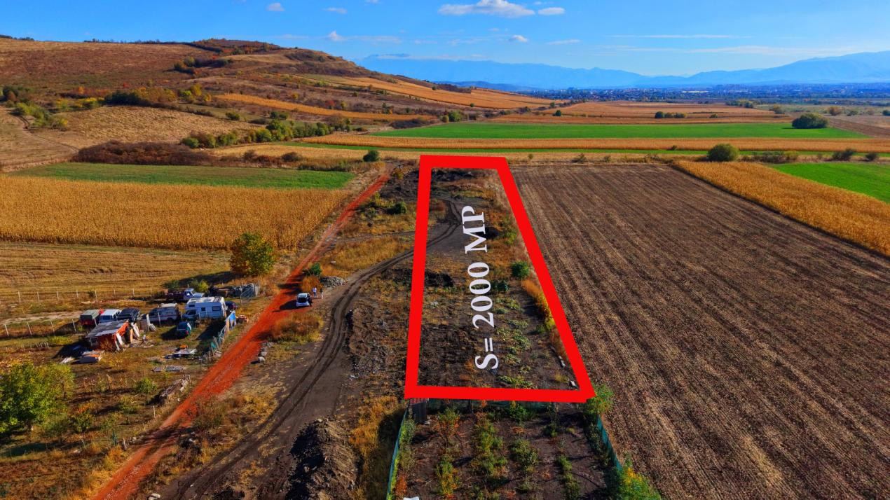 Teren intravilan 2.000 mp, PUZ aprobat  Strada Viilor, Sibiu  Aproape de DN14