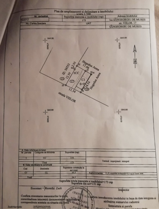 Casuța Bunicii din Sangeorgiu de Ms cu 2 camere și singur în curte caută familie