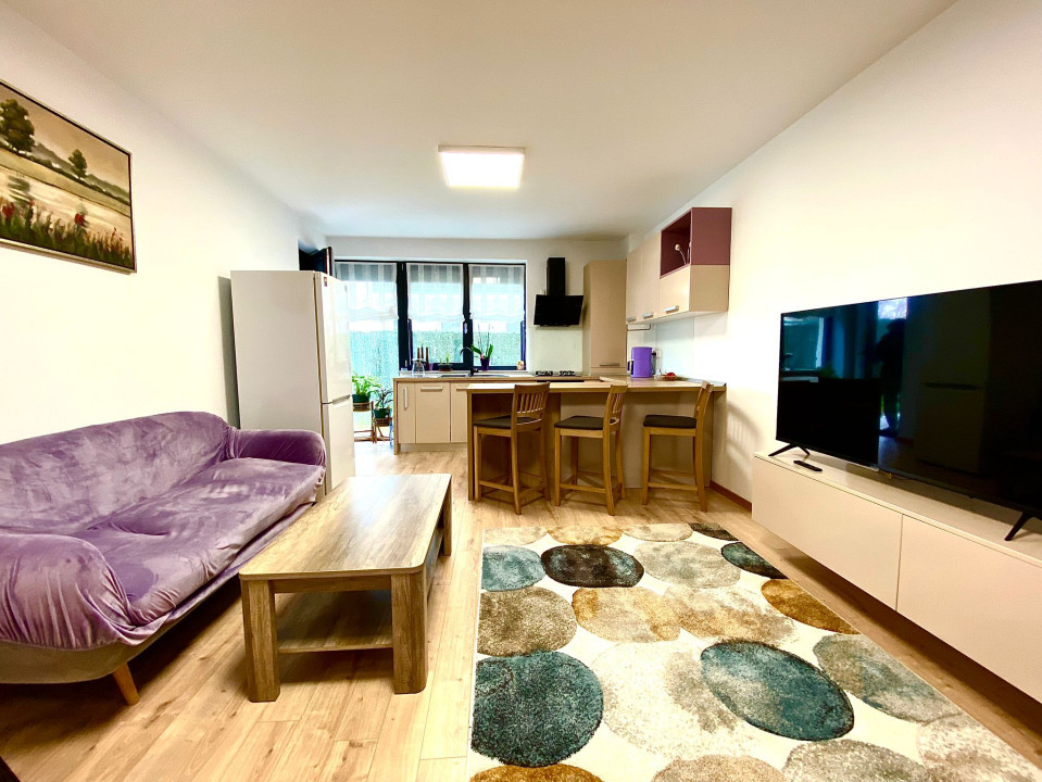 Apartament 3 camere - Grădină 94 mp - Mobilat - Utilat