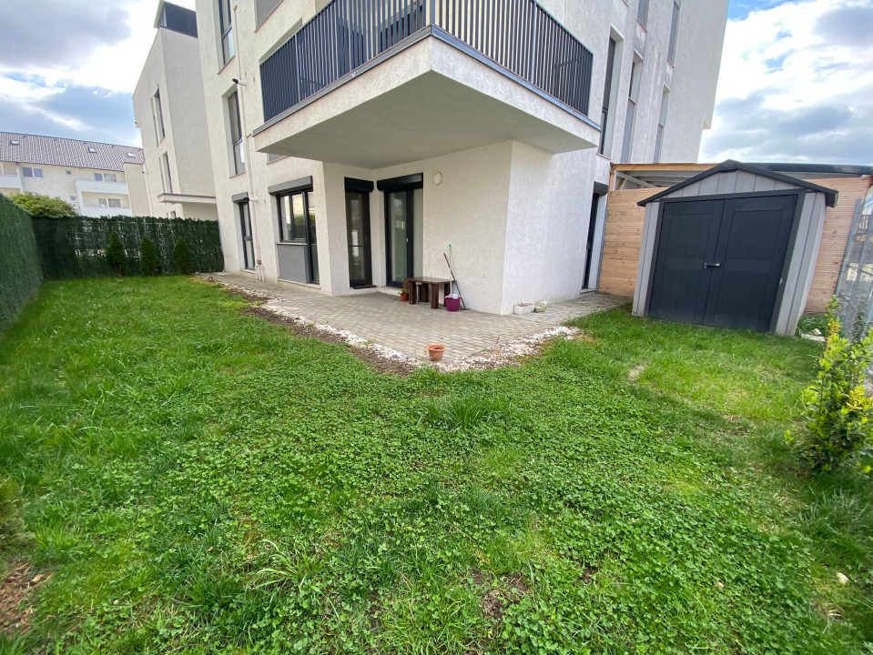 Apartament 3 camere - Grădină 94 mp - Mobilat - Utilat