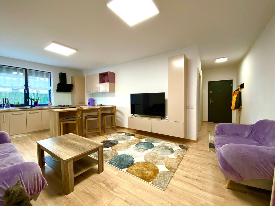 Apartament 3 camere - Grădină 94 mp - Mobilat - Utilat