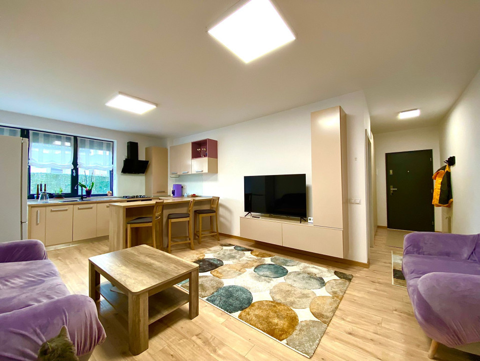 Apartament 3 camere - Grădină 94 mp - Mobilat - Utilat