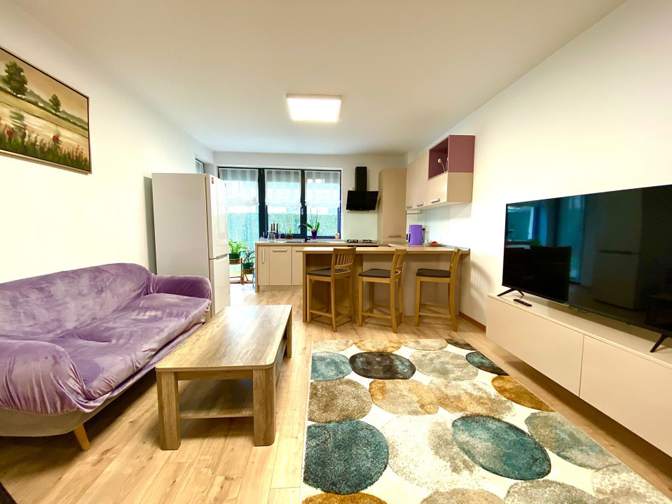 Apartament 3 camere - Grădină 94 mp - Mobilat - Utilat