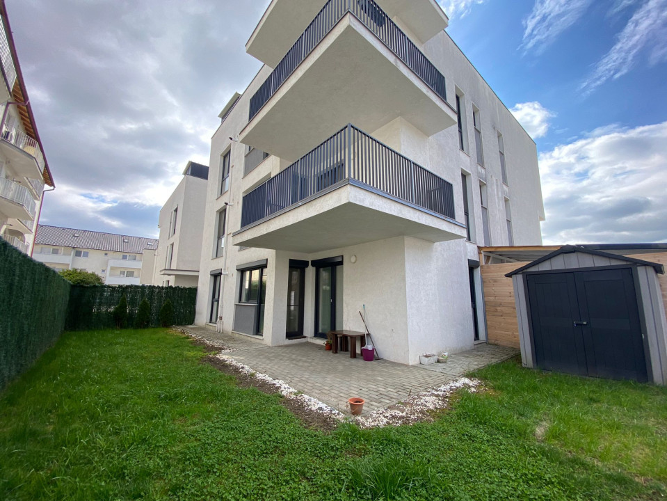 Apartament 3 camere - Grădină 94 mp - Mobilat - Utilat