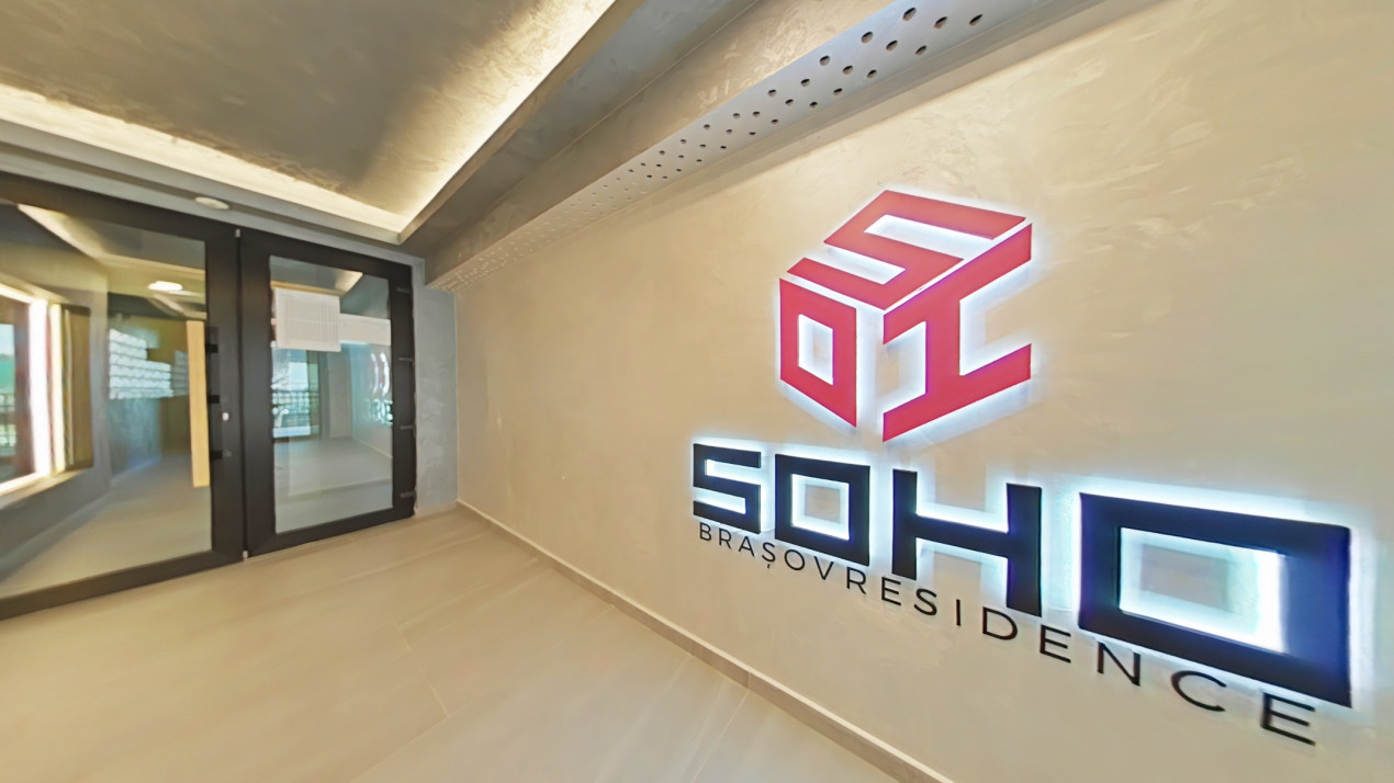 Apartament spatios in bloc nou, mobilat, utilat, parcare inclusă, Soho Residence