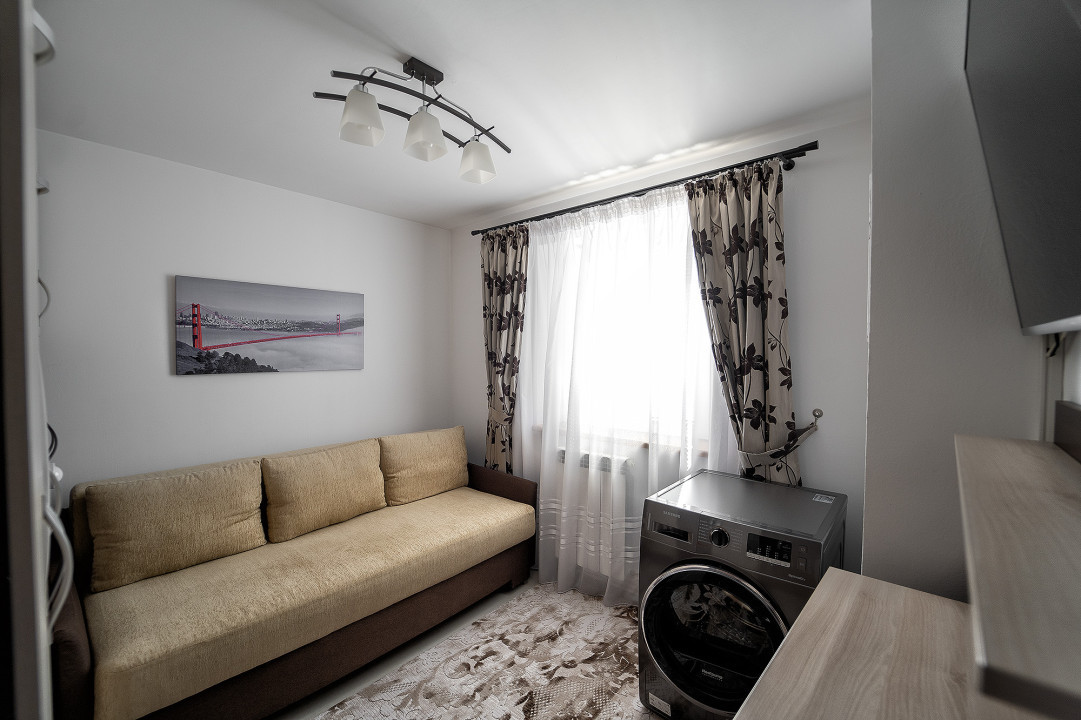 De vânzare apartament 2 camere, complet mobilat și utilat cu pivniță!