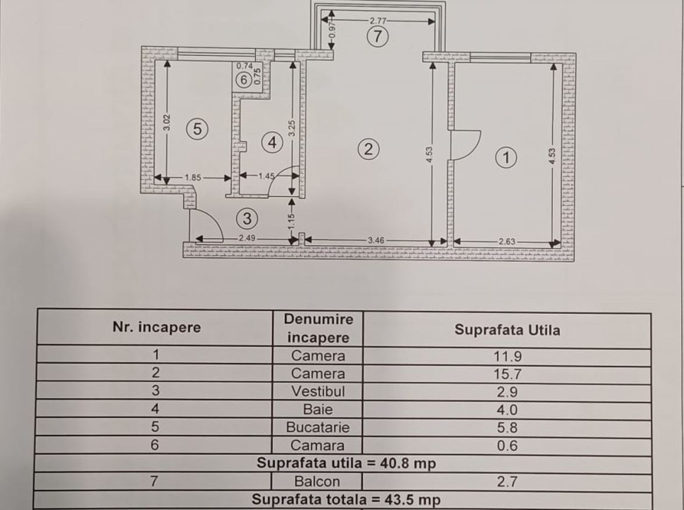 Apartament 2 camere, Bld. Saturn -  Astra