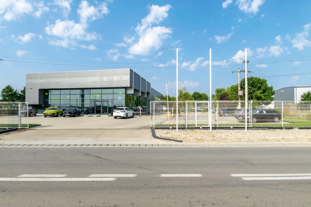 Showroom - Service auto cu structură metalică și dotări avansate 