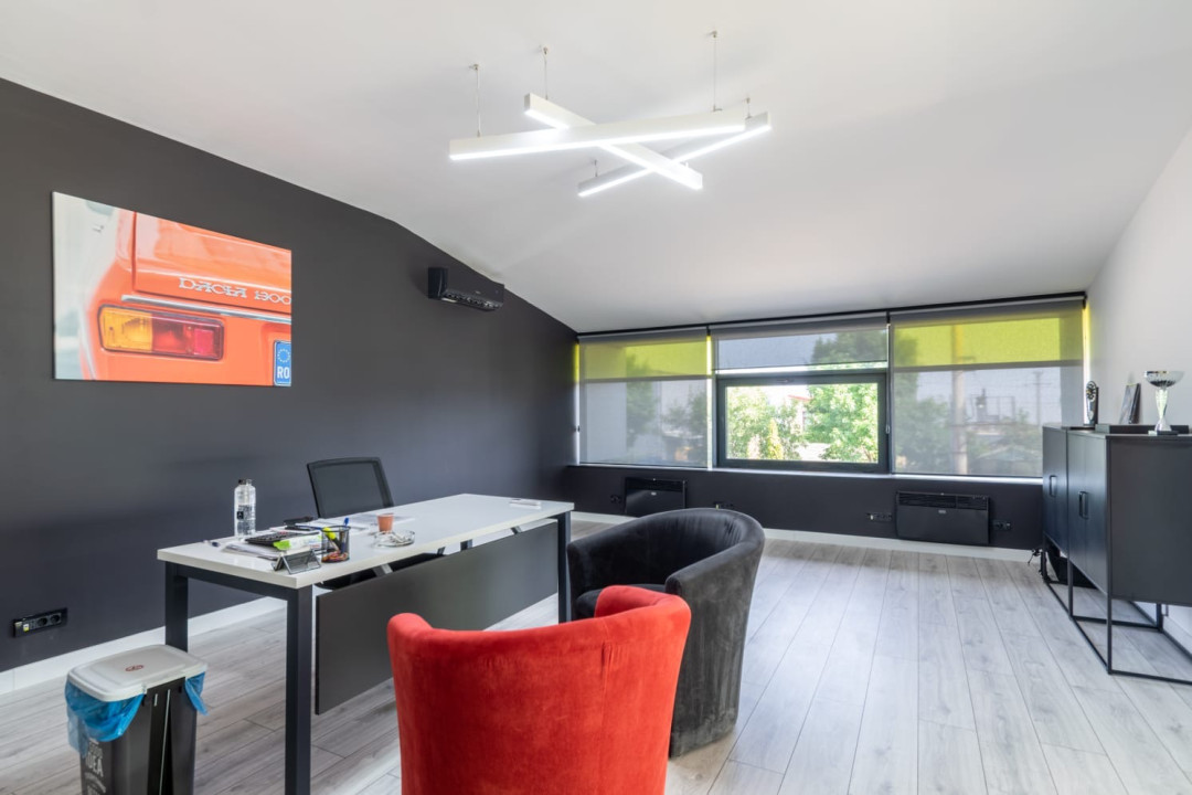 Showroom - Service auto cu structură metalică și dotări avansate 
